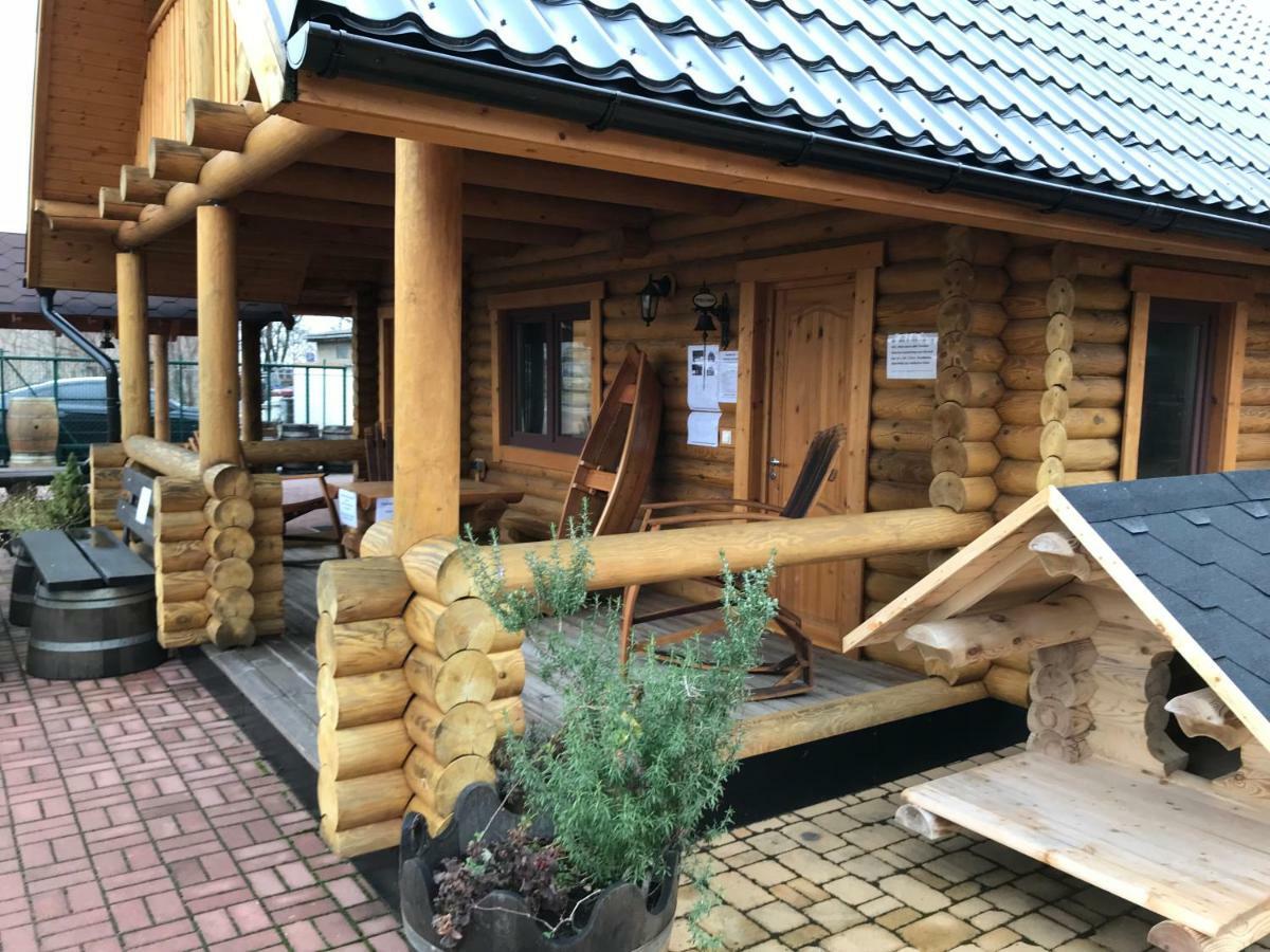 Wellness Hütte am Zwenkauer See bei Leipzig Exterior foto
