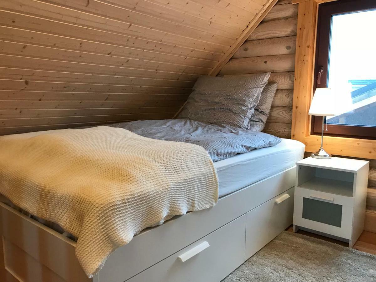 Wellness Hütte am Zwenkauer See bei Leipzig Exterior foto