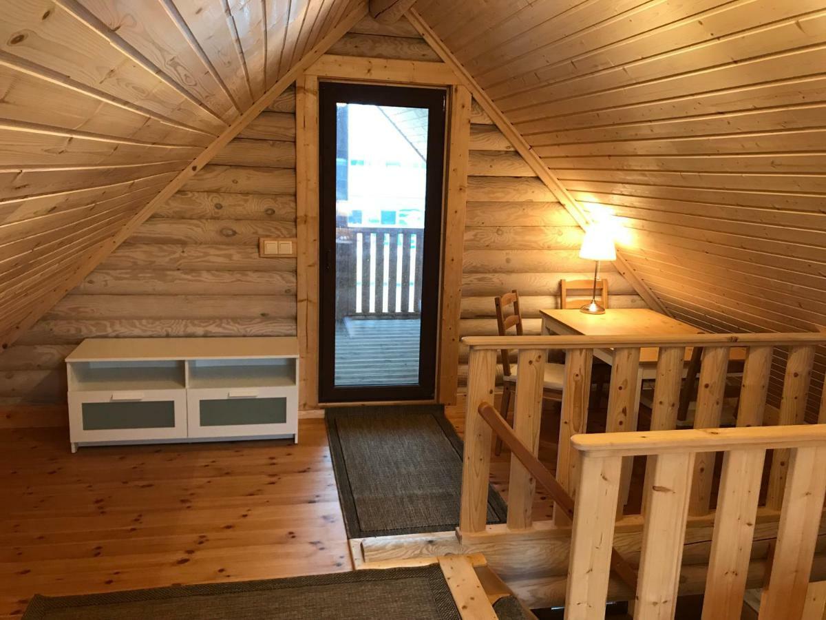 Wellness Hütte am Zwenkauer See bei Leipzig Exterior foto